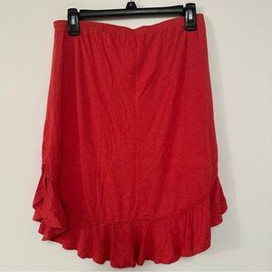 Max Studio Red Skirt